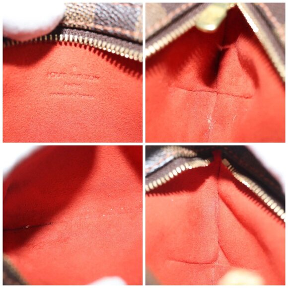 LOUIS VUITTON Damier Ebene Manosque GM Accessory Pouch N51120 LV Auth 140086 - Picture 15 of 16